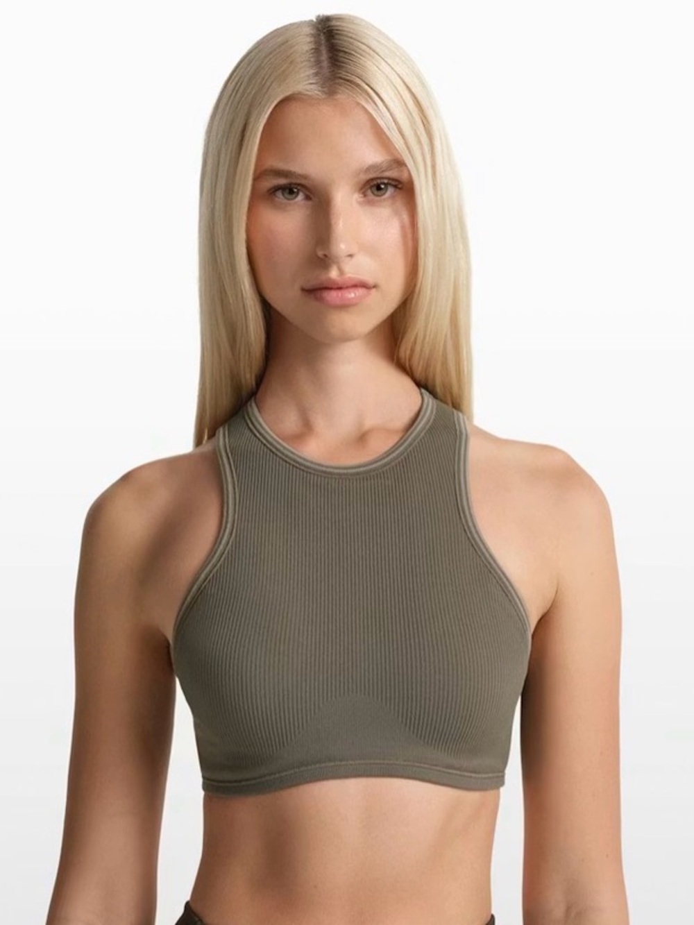 NikeSKIMS SOLD OUT ! Ribbed Seamless RACER FRONT BRA